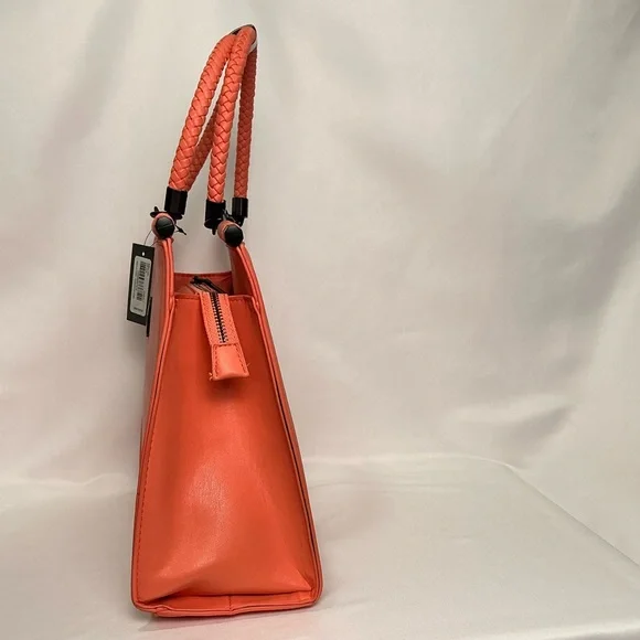 Badgley Mischka Coral crossbody Handbag tote New - Picture 6 of 11